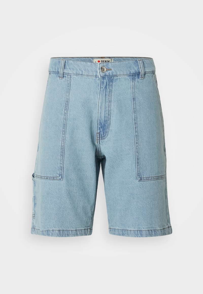 Denim Project Jeansshort lichtblauw denim