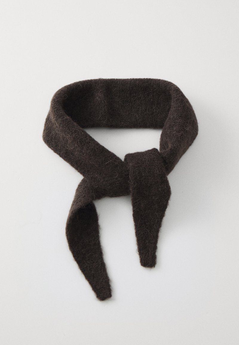 Samsøe Samsøe SANOR DIAMOND SCARF - Écharpe - chocolate torte