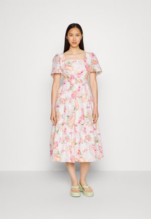 Day dress - bright white/multi