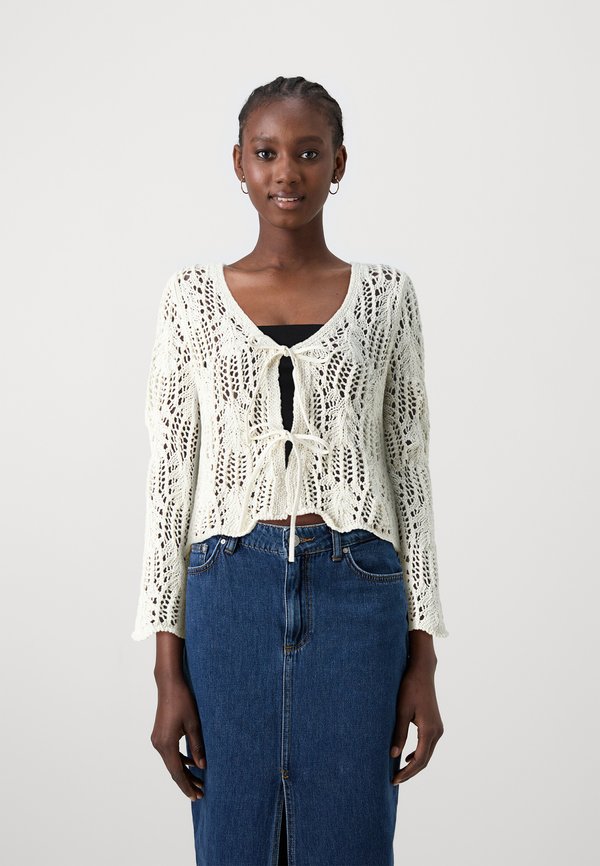 ONLLIZZY MID CARDIGAN - Cardigan - pumice stone