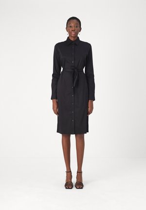 SHIRT DRESS - Košilové šaty -  black