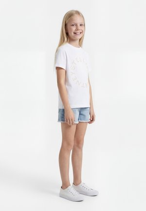 Stella McCartney Kids Μπλουζάκι με στάμπα - white