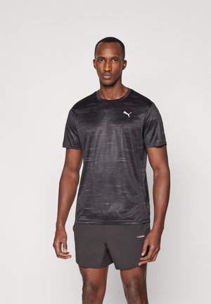 ESSENTIALS TEE - Sportiniai marškinėliai trumpomis rankovėmis - black