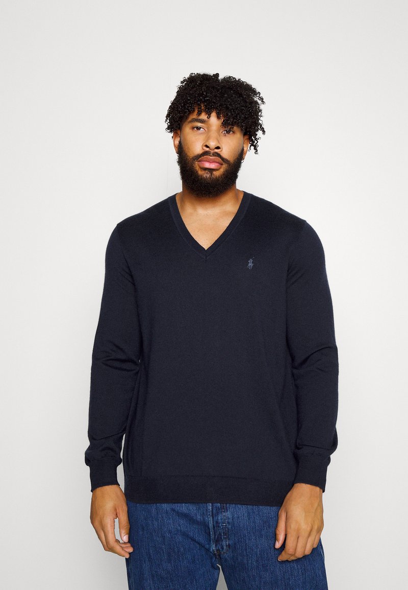 Polo Ralph Lauren Big & Tall LONG SLEEVE Neule hunter navy