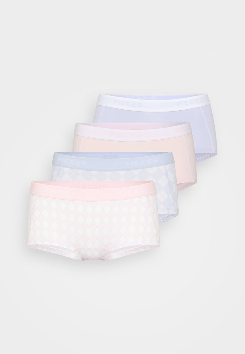 Pieces PCLOGO LADY 4 PACK - Hipsters - xenon blue/flerfärgad - Zalando.se