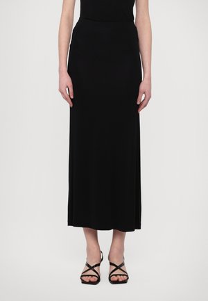 ISADORA SKIRT - Maxinederdele - black