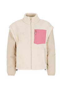 Protest FULLZIPS - Fleecejas - kitoffwhite