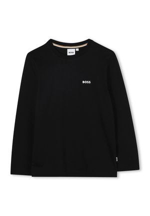 BOSS Kidswear JUNIOR LONG SLEEVE - Langarmshirt - black