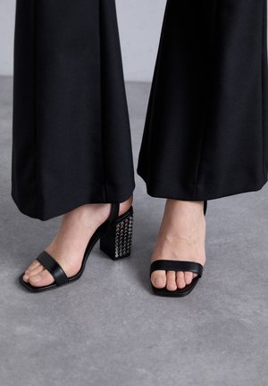MERRIAM BLOCK - High heeled sandals - black