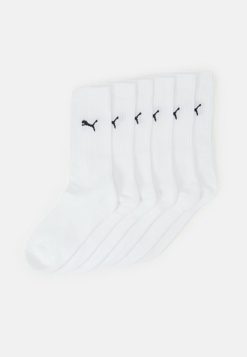 Puma - CREW UNISEX 6 PACK - Sports socks - white, Enlarge