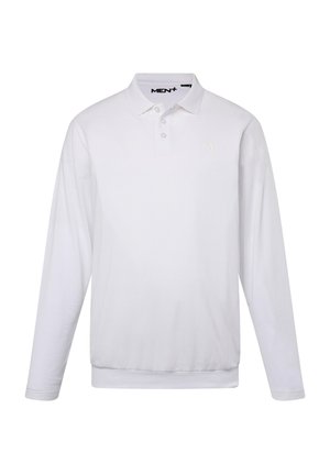 Men Plus, BAUCHFIT - Polo - snow white