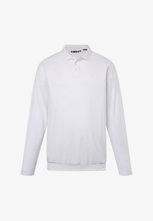 Men Plus, BAUCHFIT - Polo - snow white