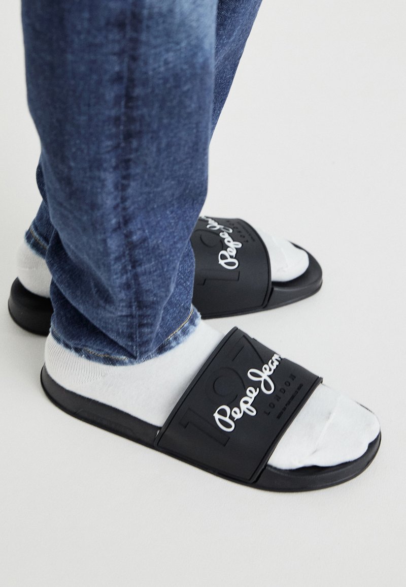 Pepe Jeans Muiltjes donkergrijs Pepe Jeans Muiltjes donkergrijs