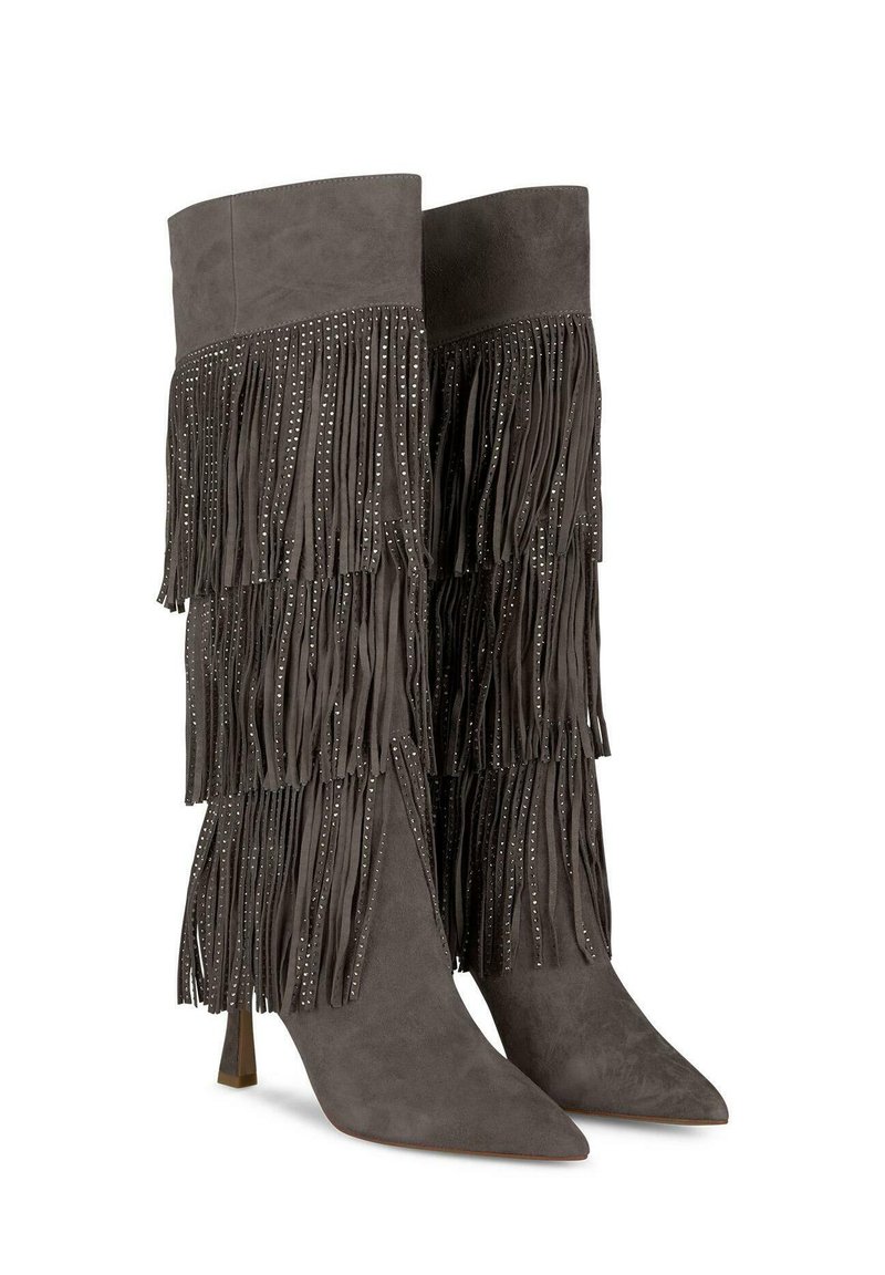 Alma en Pena Cowboy-/Bikerlaarzen gris/grijs