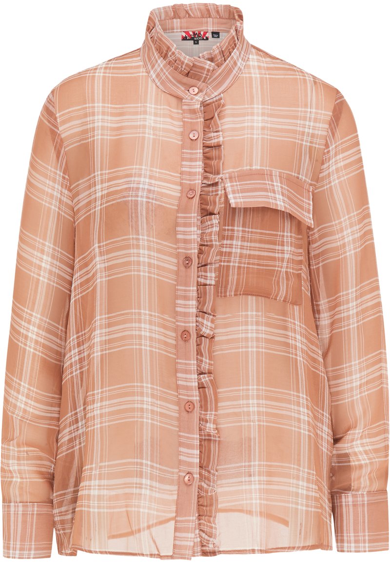 myMo ROCKS Overhemdblouse beige myMo ROCKS Overhemdblouse beige