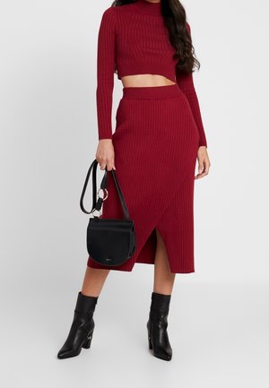 4th & Reckless, Pencil skirt - orange