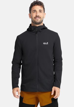 RIDGE HIKE HOODED FZ M - Blouson - black