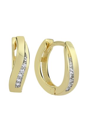 Balia CREOLEN - Boucles d'oreilles - weiß gold