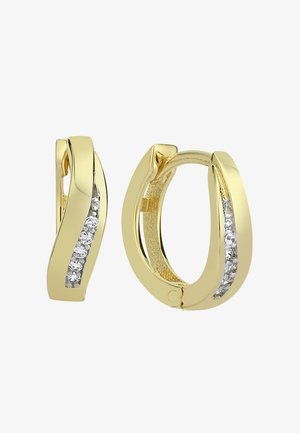 Balia CREOLEN - Boucles d'oreilles - weiß gold