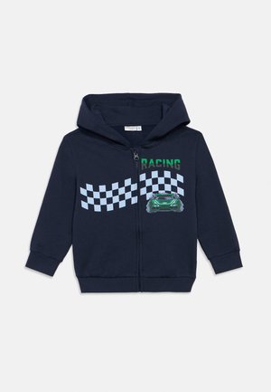 Name it NMMVOLTINUS - Majica s kapuljačom i patentnim zatvaračem - navy blazer