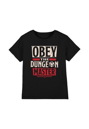 DUNGEONS AND DRAGONS DUNGEON MASTER - Print T-shirt - black