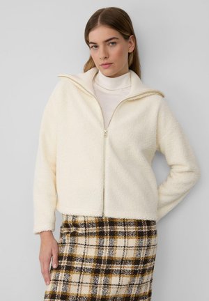 Giacca in pile - creme