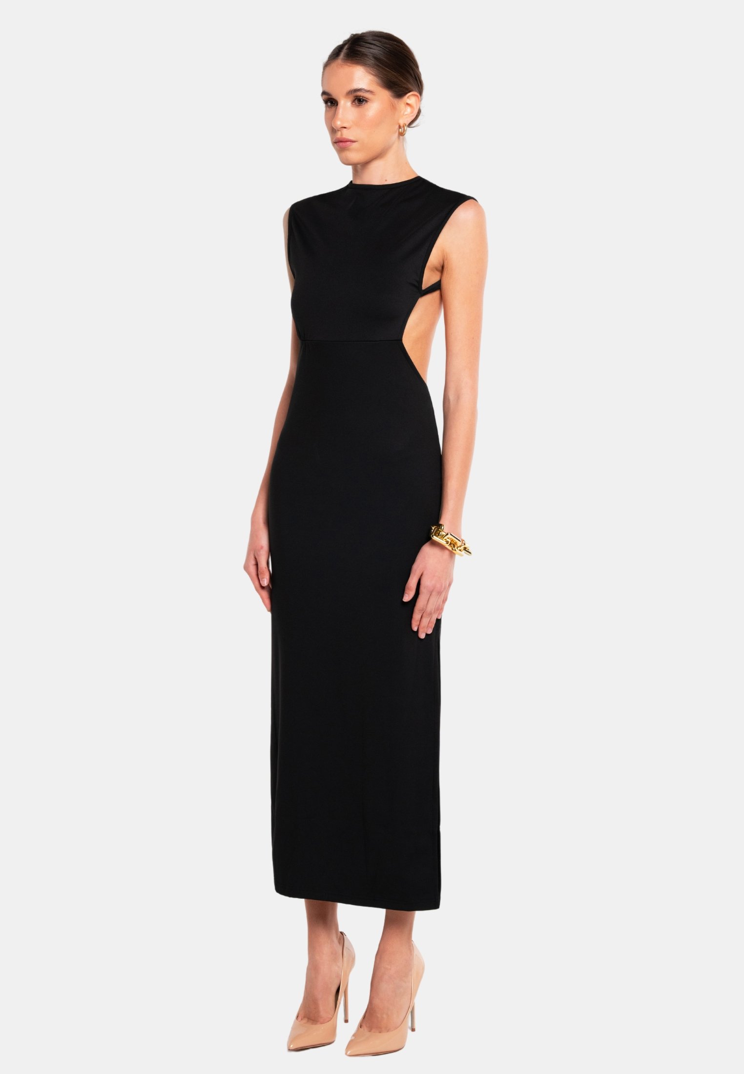 OW Collection DEX - Maxi dress - black - Zalando