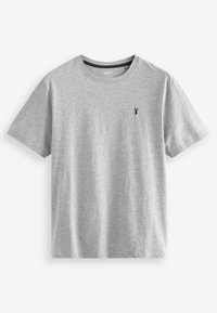 Next 4 PACK REGULAR FIT - Tricou basic - burgundy red white grey black