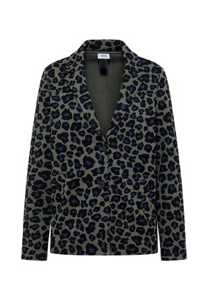 Cecil, OVERSIZED BLAZER MIT KNÖPFEN UND PRINT - Blazer - dried olive green