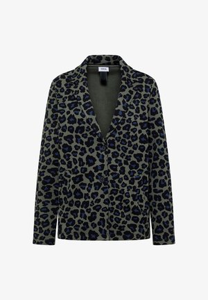 Cecil, OVERSIZED BLAZER MIT KNÖPFEN UND PRINT - Blazer - dried olive green