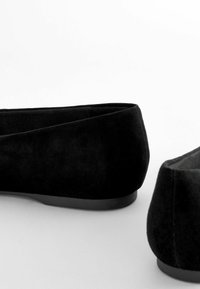 Next FOREVER COMFORTÂ® LEATHER SQUARE TOE BALLERINA SHOES - Balerinke - black