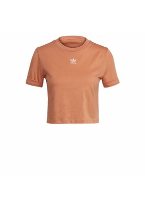 adidas Originals TOP ADICOLOR ORIGINALS REGULAR T-SHIRT - Tricou cu imprimeu - hazy copper