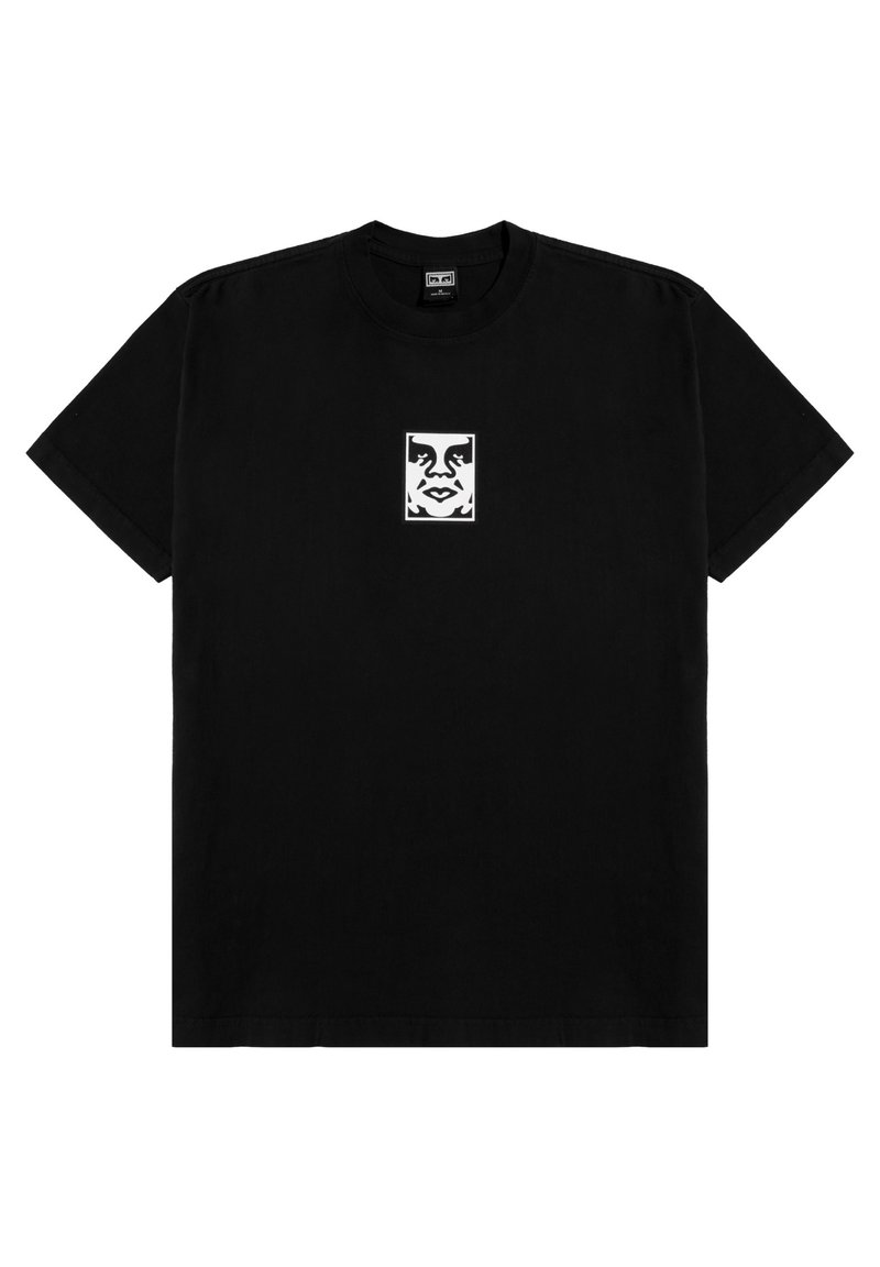 Obey Clothing ICON HEAVYWEIGHT Tshirt print schwarz/zwart Zalando.nl