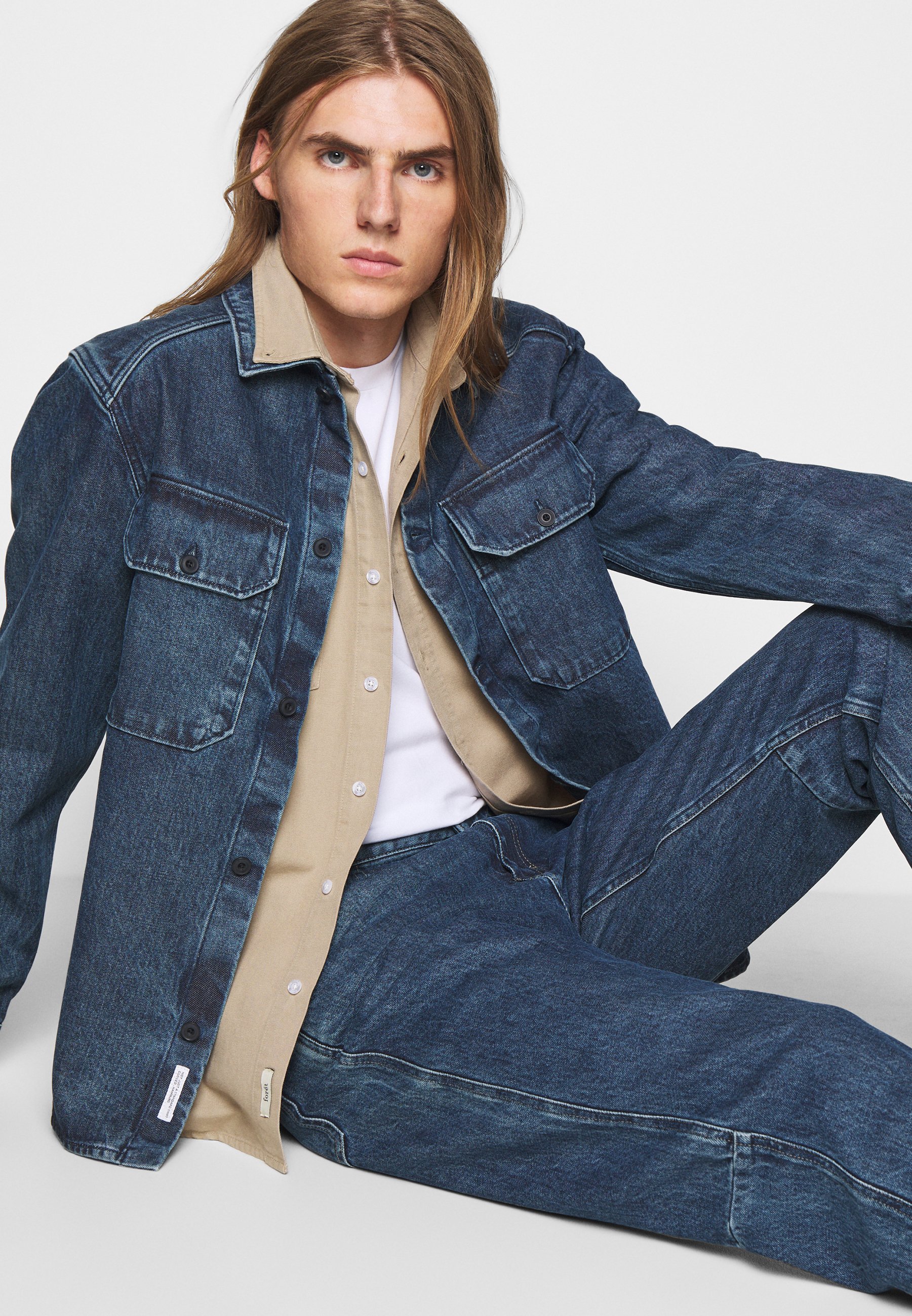 CLOSED X-LENT TAPERED - Vaqueros rectos - mid blue/azul - Zalando.es