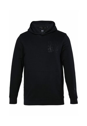 JP1880, HOODIE, FITNESS, HOOD, KANGAROO POCKET, UP TO 7XL - Hoodie - black