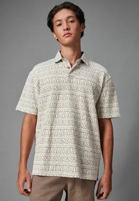Next TEXTURED - Poloshirts - neutral white