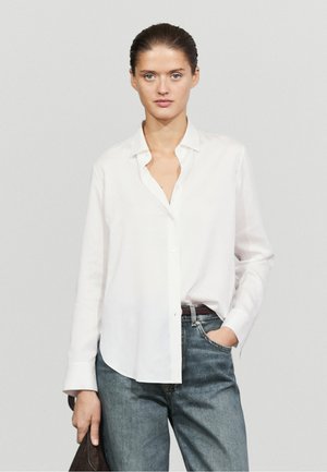 Massimo Dutti, Overhemdblouse - white