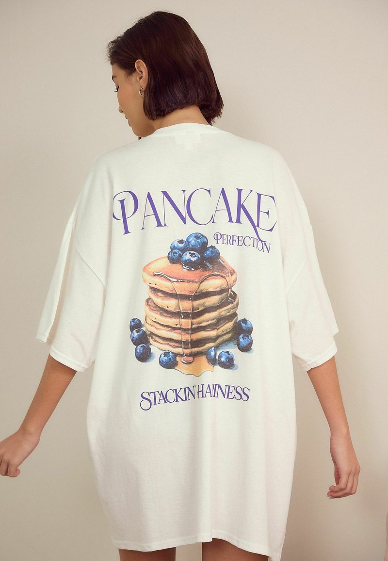 Next OVERSIZED  - Maglia del pigiama - white pancakes