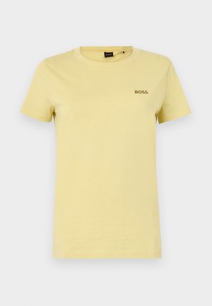 BOSS ESOGO - Basic T-shirt - bright yellow