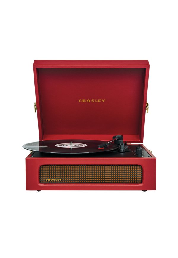 Plattenspieler - burgunderrot