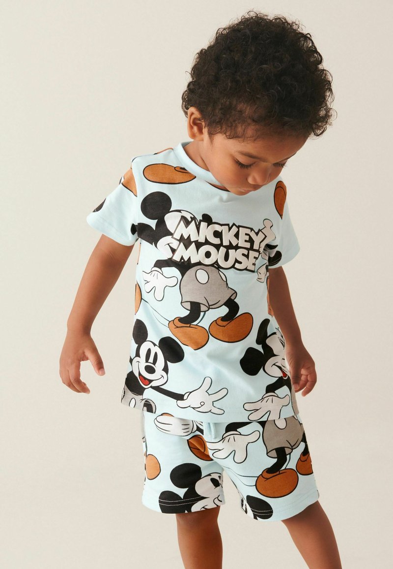 Next MICKEY SHORT SLEEVE AND SET-REGULAR FIT - Shorts - blue