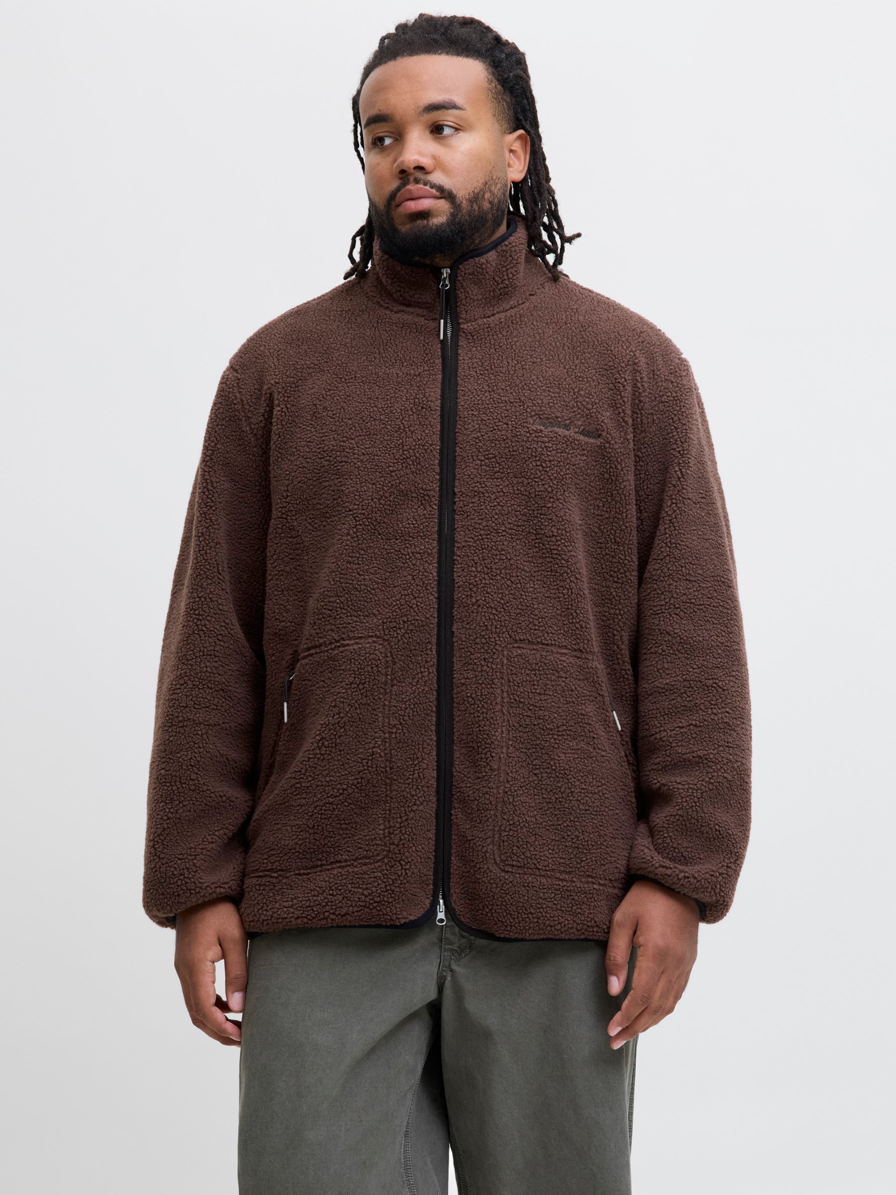 JACK & JONES Herren Fleece-Jacke – Warm, Lässig, Perfekt Für Freizeit & Alltag