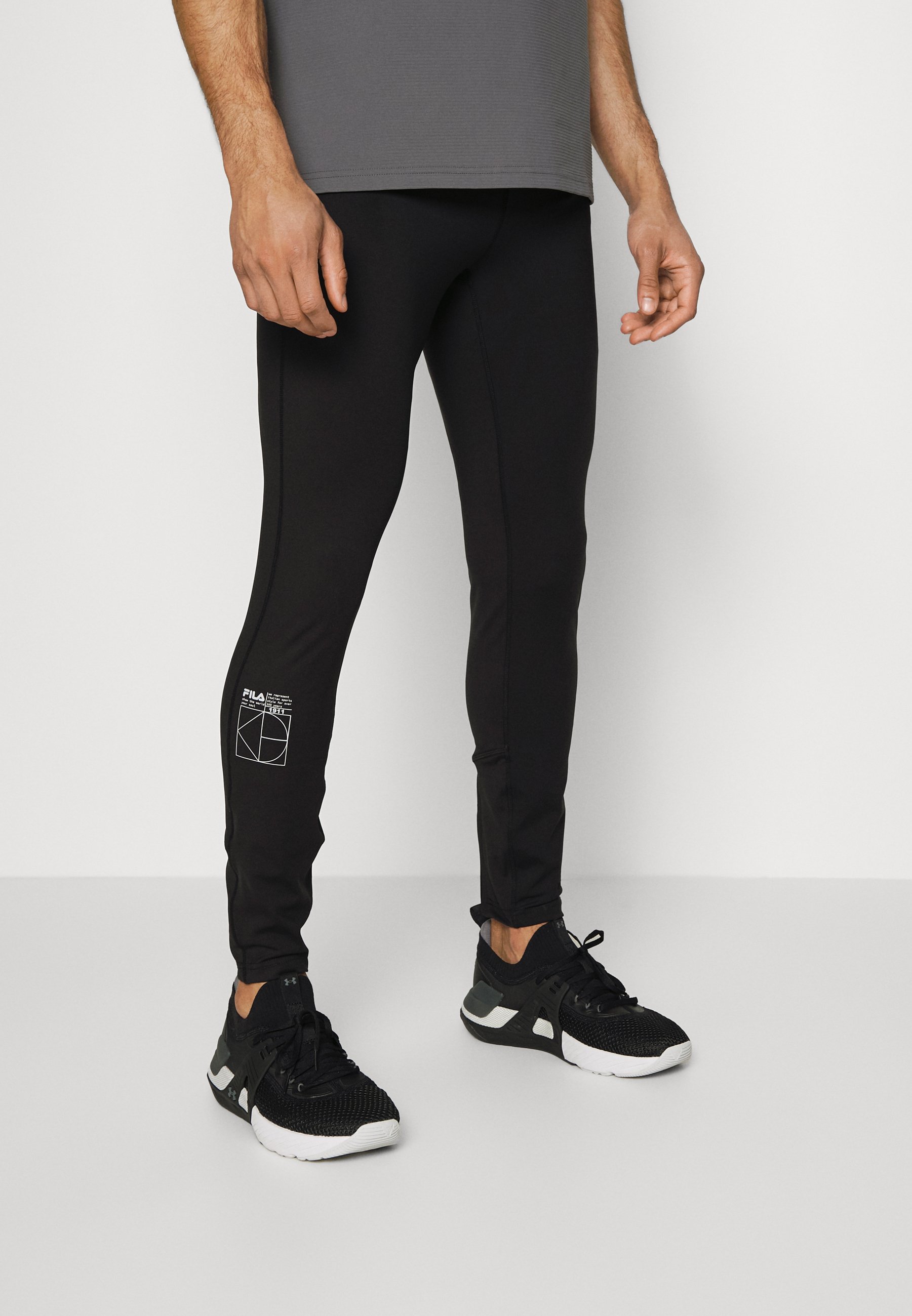 Fila RATSCHINGS - Leggings - black 