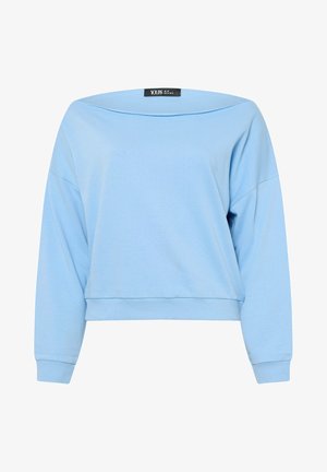 Yours Clothing, WOMEN'S SWEATSHIRTS & HOODIES - Sweatshirt - baby blue