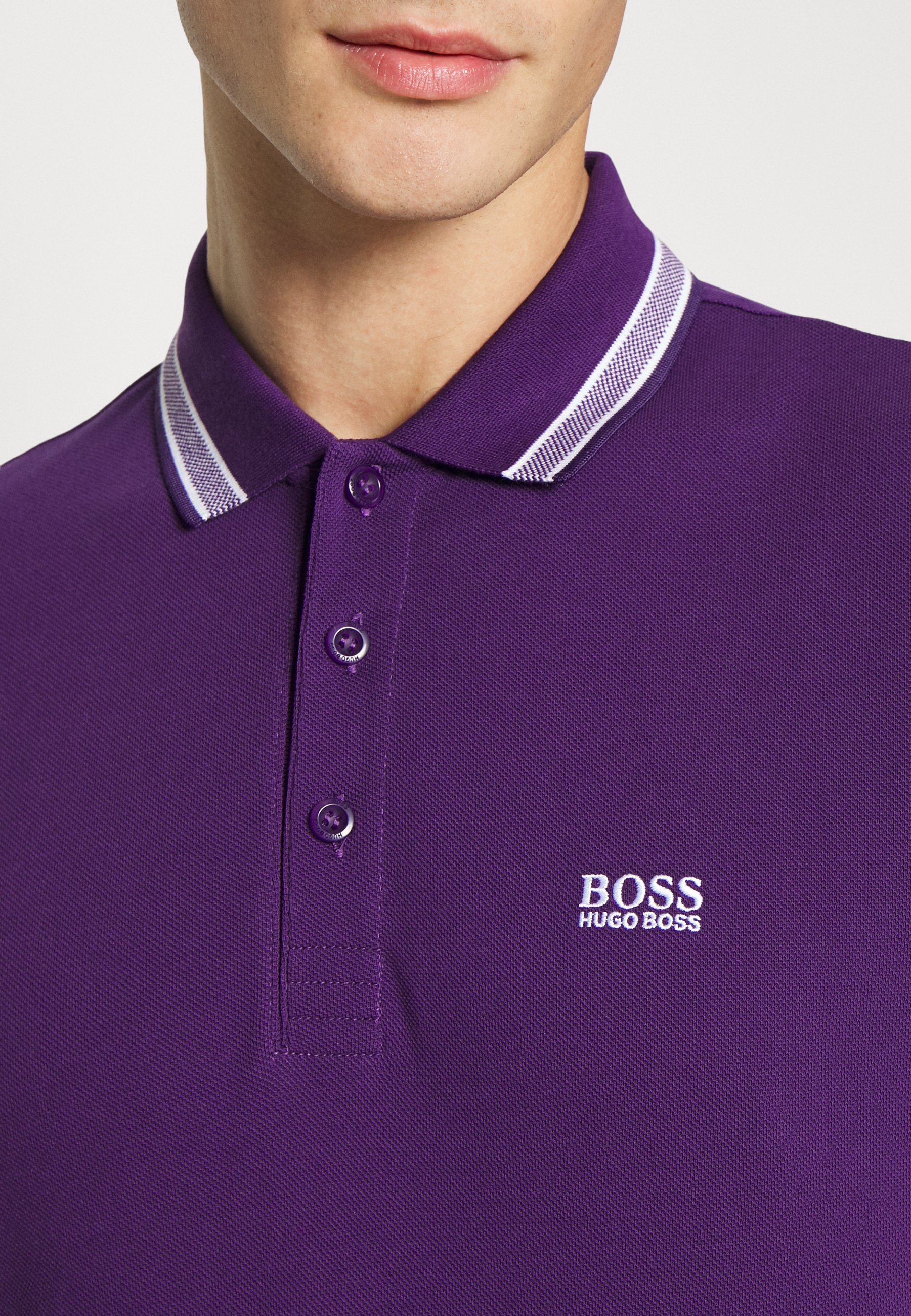 deep purple polo shirts