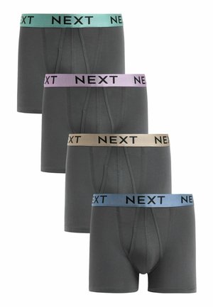 4 PACK - Boxer brief - grey mixed light metallic waistband