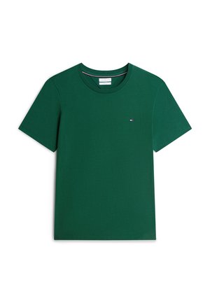 Tommy Hilfiger, SEASONAL SOLID TEE CORE ESSENTIALS - T-shirts basic - street green