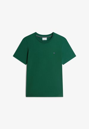 Tommy Hilfiger, SEASONAL SOLID TEE CORE ESSENTIALS - T-shirts basic - street green