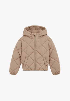 WE Fashion, WE FASHION OVERSIZED MANTEL MIT KAPUZE FÜR MÄDCHEN - Chaqueta de invierno - beige