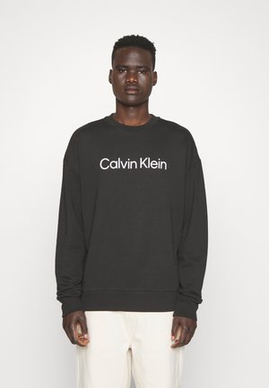 Calvin Klein MULTI COLOR LOGO - Sweatshirt - black/noir - ZALANDO.FR